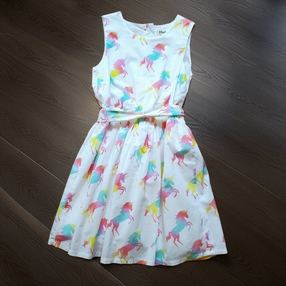 Hatley Unicorn Dress Size 10